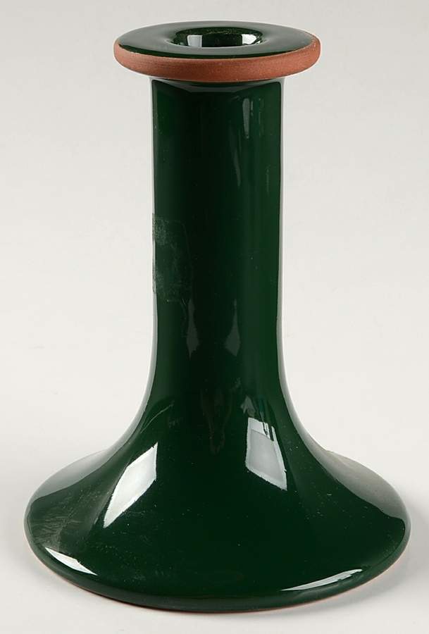 Simply Tulips Terra Cotta Single Light Candlestick by Lenox-1