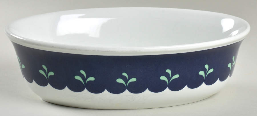 Bedazzle Ruby 9" Oval Vegetable Bowl by Lenox-1