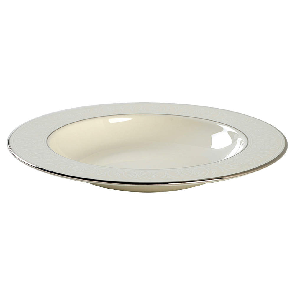 Courtyard Platinum 9" Soup/Pasta Bowl by Lenox-1