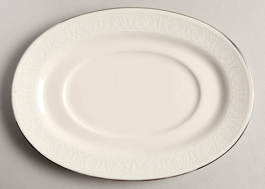 Courtyard Platinum Underplate for Gravy Boat by Lenox-1