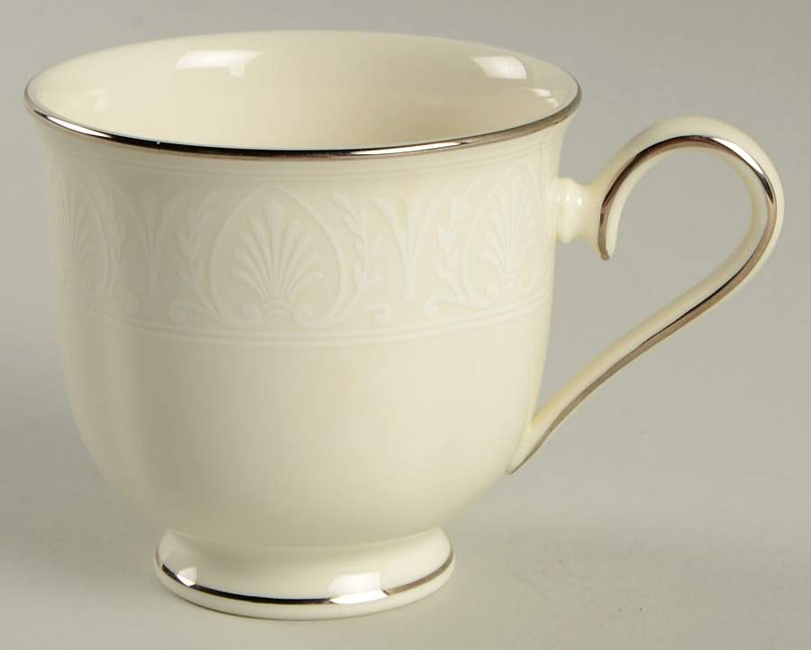 Courtyard Platinum Footed Cup by Lenox-1