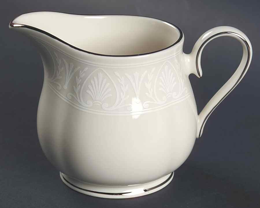 Courtyard Platinum Creamer by Lenox-1