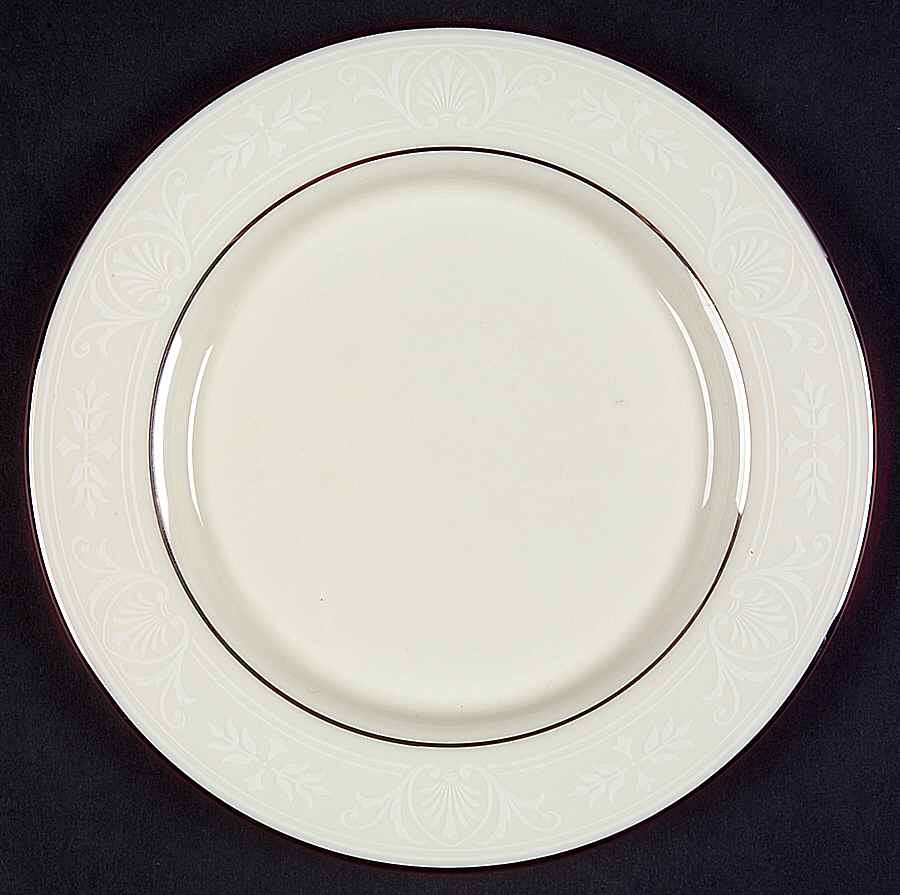 Courtyard Platinum Tidbit Plate by Lenox-1