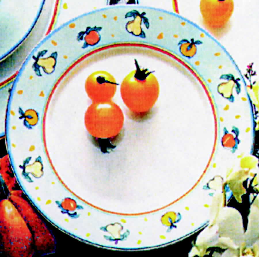 Gardenia Salad Plate by Lynn's China-1