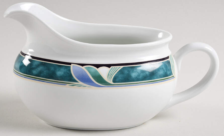 Bedazzle Emerald Gravy Boat by Lenox-1
