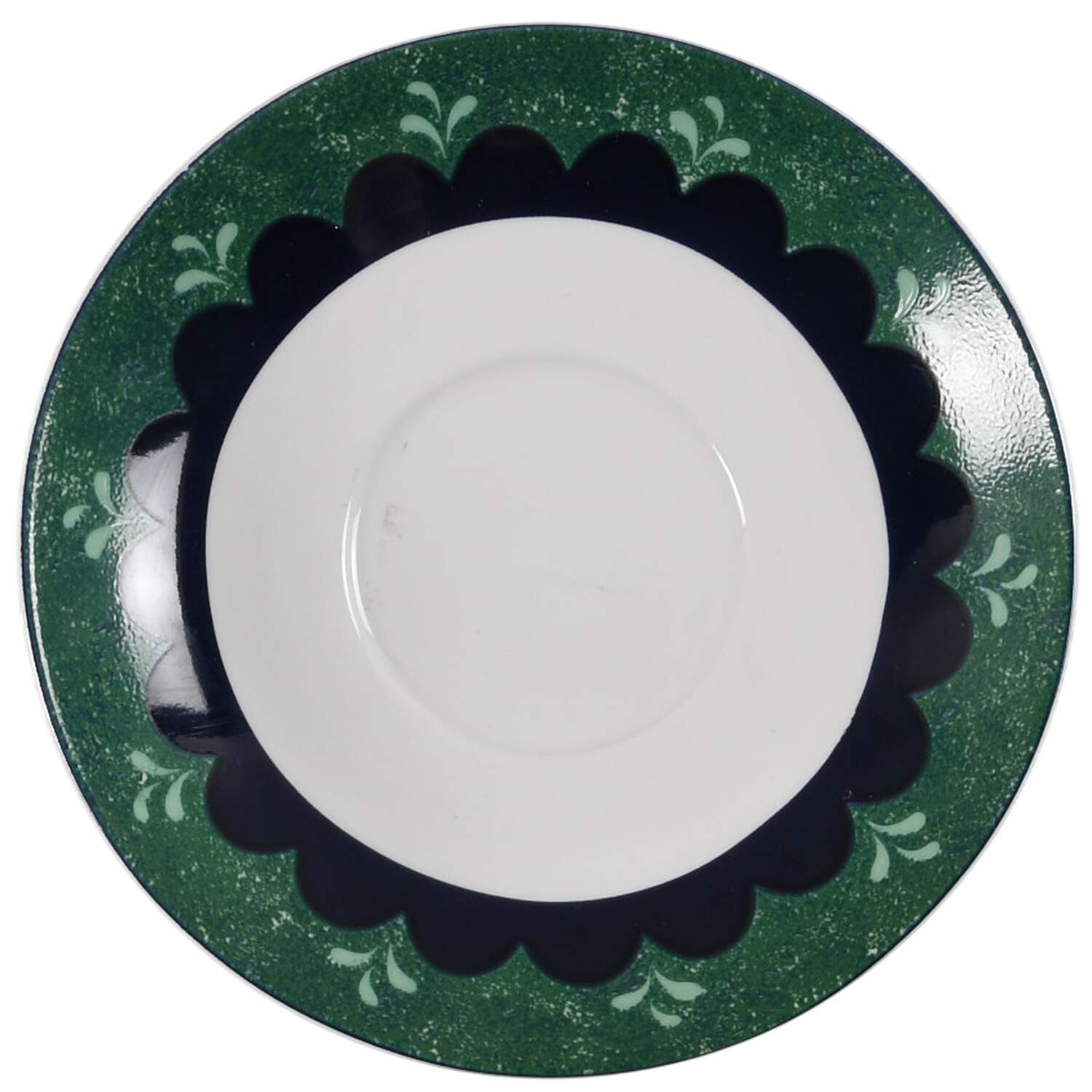 Bedazzle Emerald Saucer for Flat Cup by Lenox-1