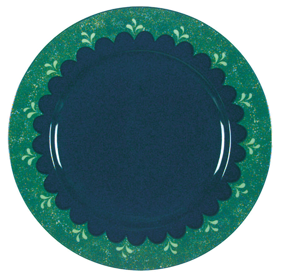 Bedazzle Emerald Salad Plate by Lenox-1