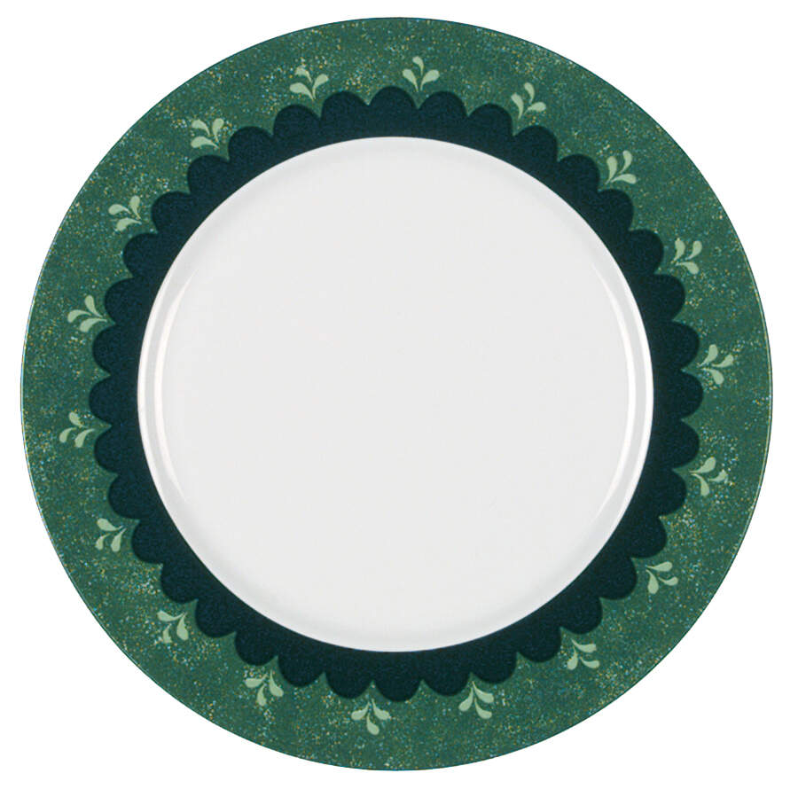Bedazzle Emerald Dinner Plate by Lenox-1