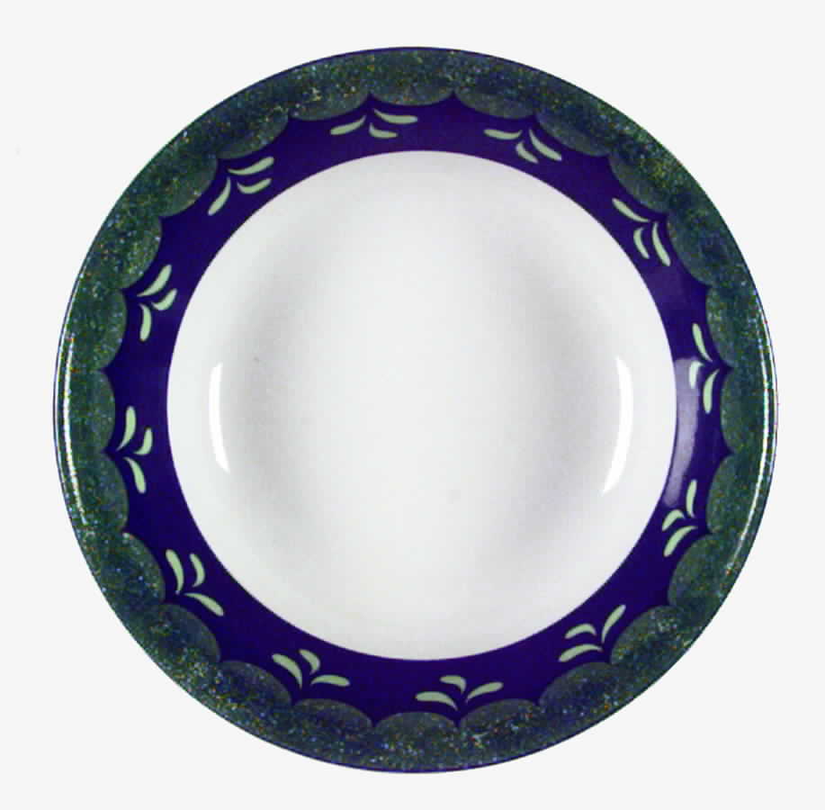 Bedazzle Emerald Soup/Cereal Bowl by Lenox-1
