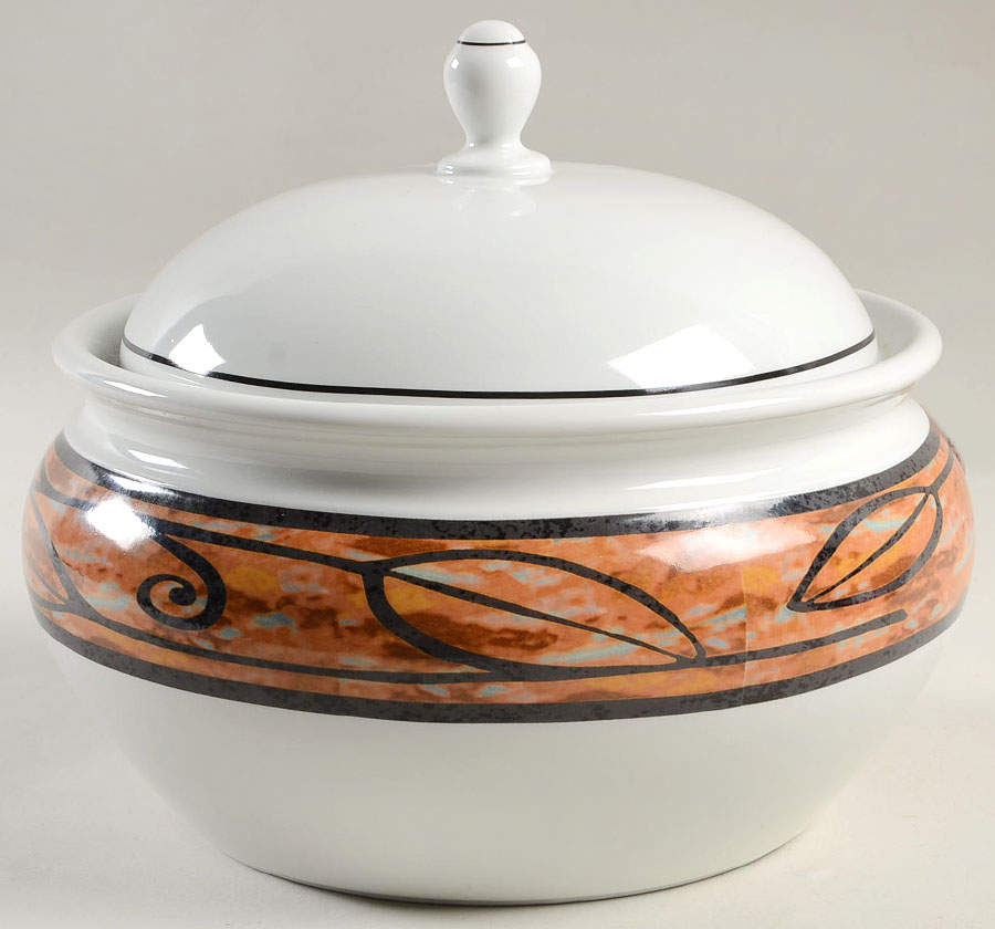 Cafe Java 2.5 Qt Round Covered Casserole by Lenox-1