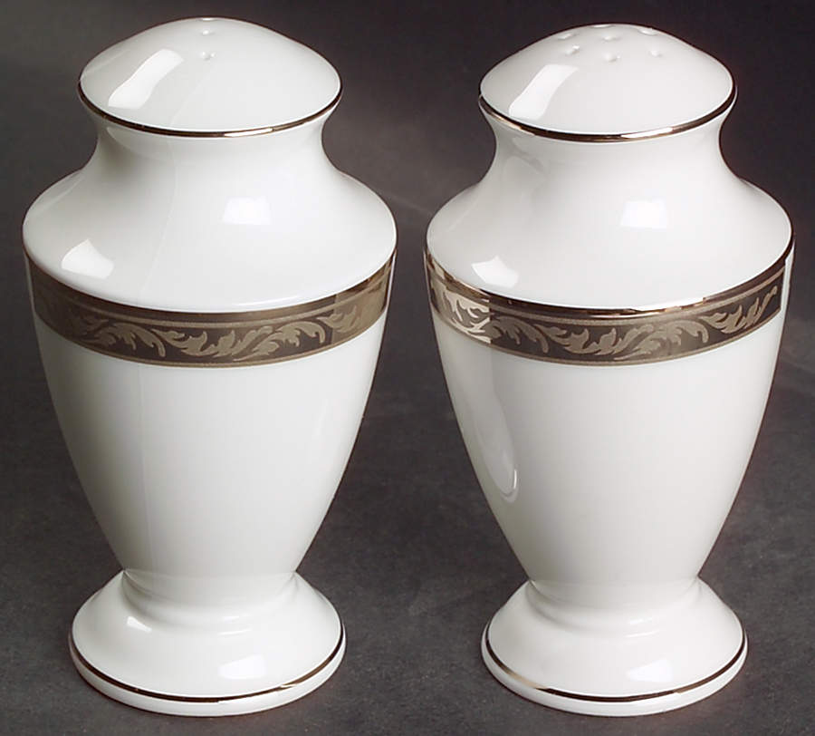 Landmark Platinum Salt & Pepper Set by Lenox-1