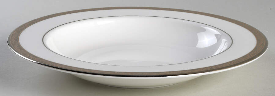 Landmark Platinum Rim Soup Bowl by Lenox-1