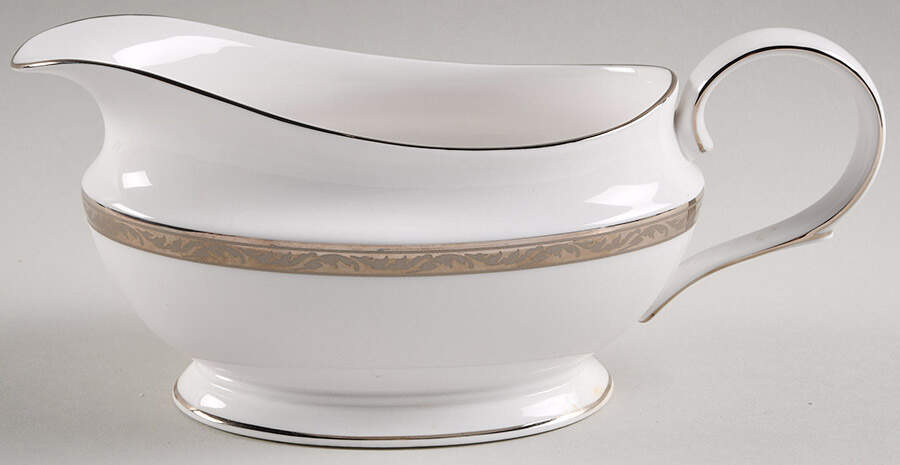 Landmark Platinum Gravy Boat by Lenox-1