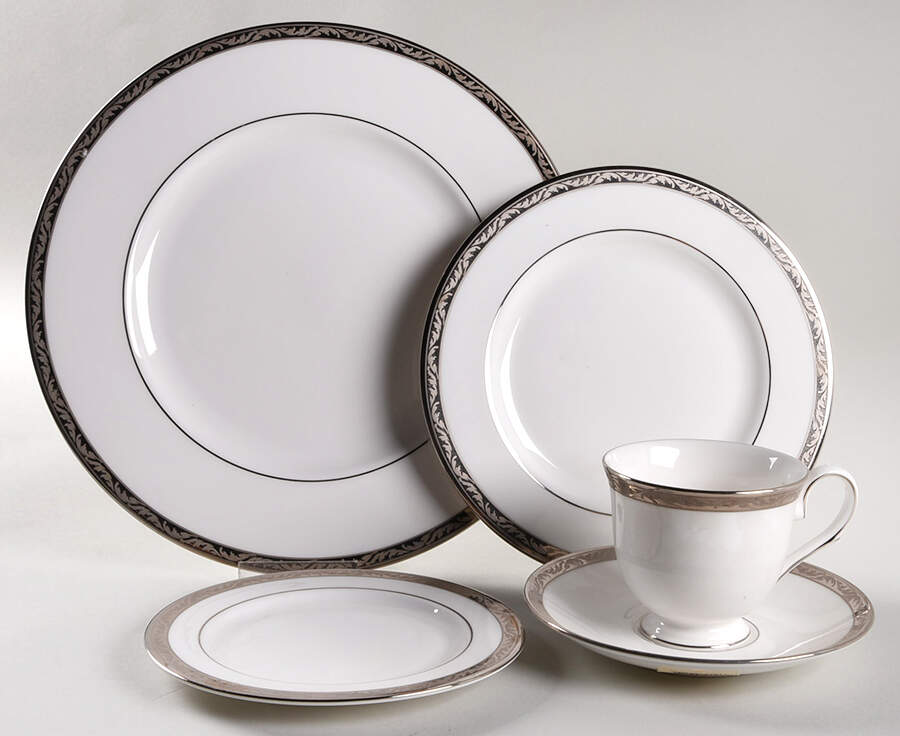 Landmark Platinum 40 Piece Estate Set by Lenox-1