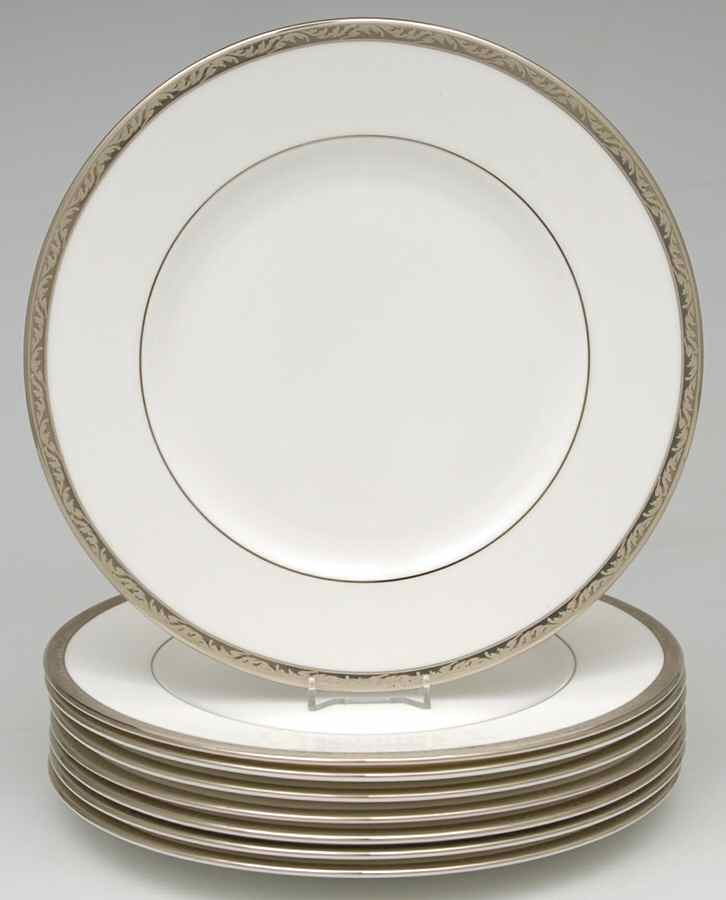 Landmark Platinum Dinner Plate - Set of 8 by Lenox-1