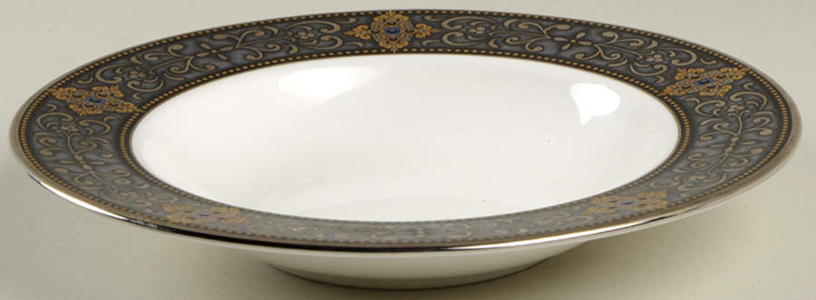 Vintage Jewel Rim Soup Bowl by Lenox-1