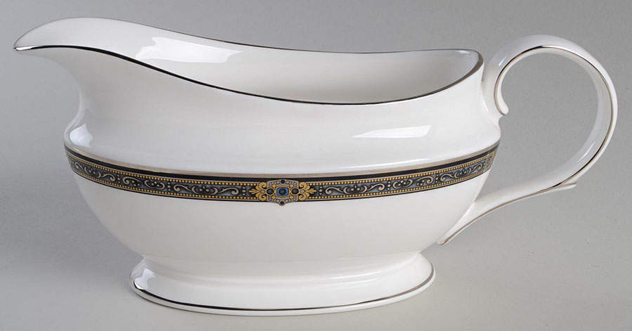 Vintage Jewel Gravy Boat by Lenox-1