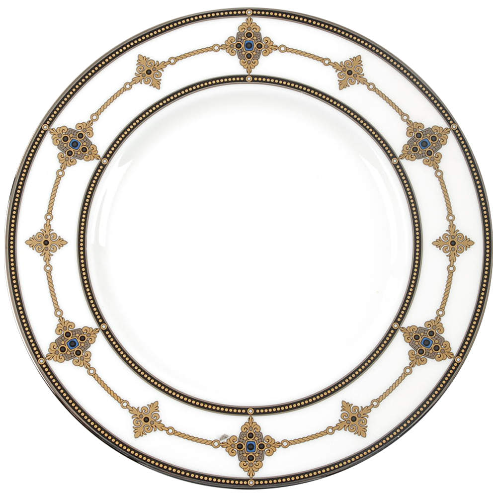Vintage Jewel Accent Luncheon Plate by Lenox-1