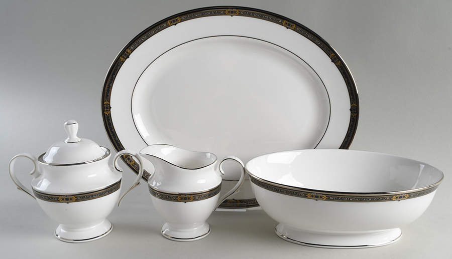 Vintage Jewel 5 Piece Hostess Set by Lenox-1