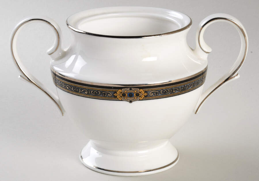 Vintage Jewel Sugar Bowl No Lid by Lenox-1