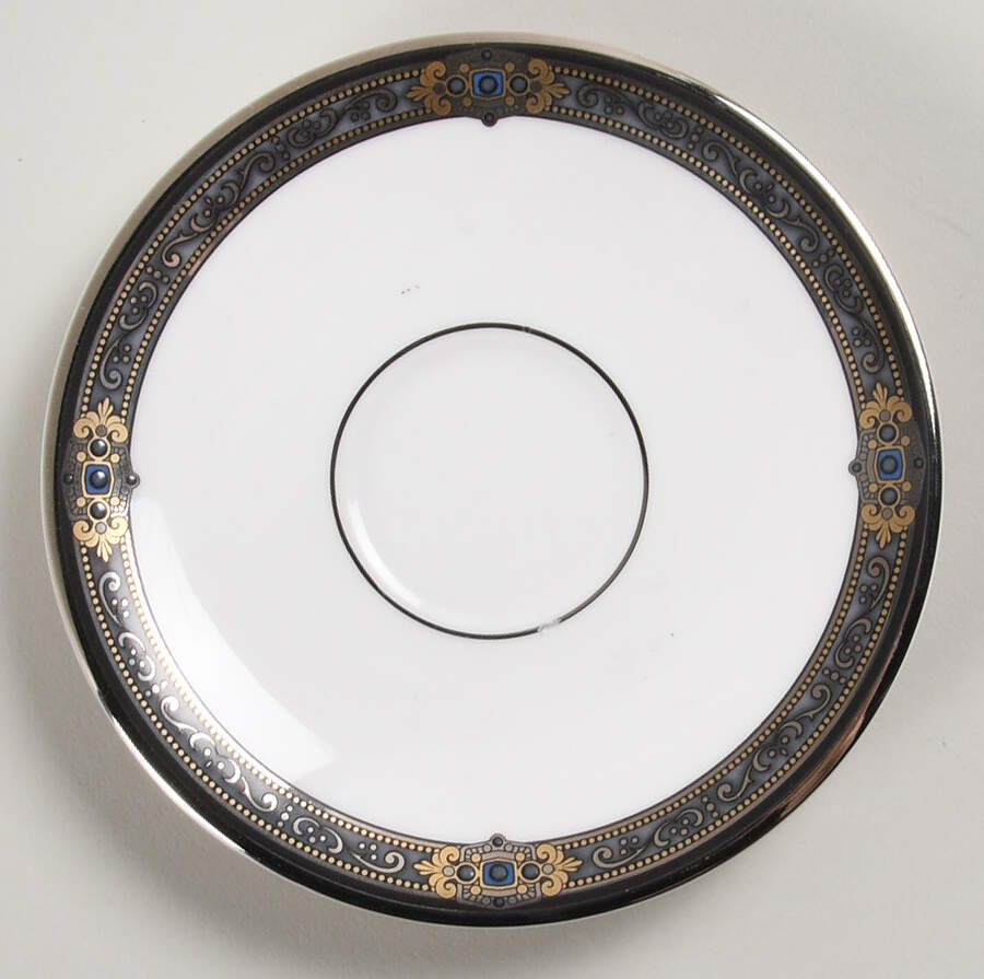 Vintage Jewel Saucer for Demitasse Cup by Lenox-1