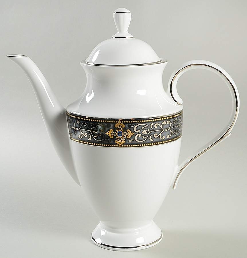 Vintage Jewel Coffee Pot & Lid by Lenox-1