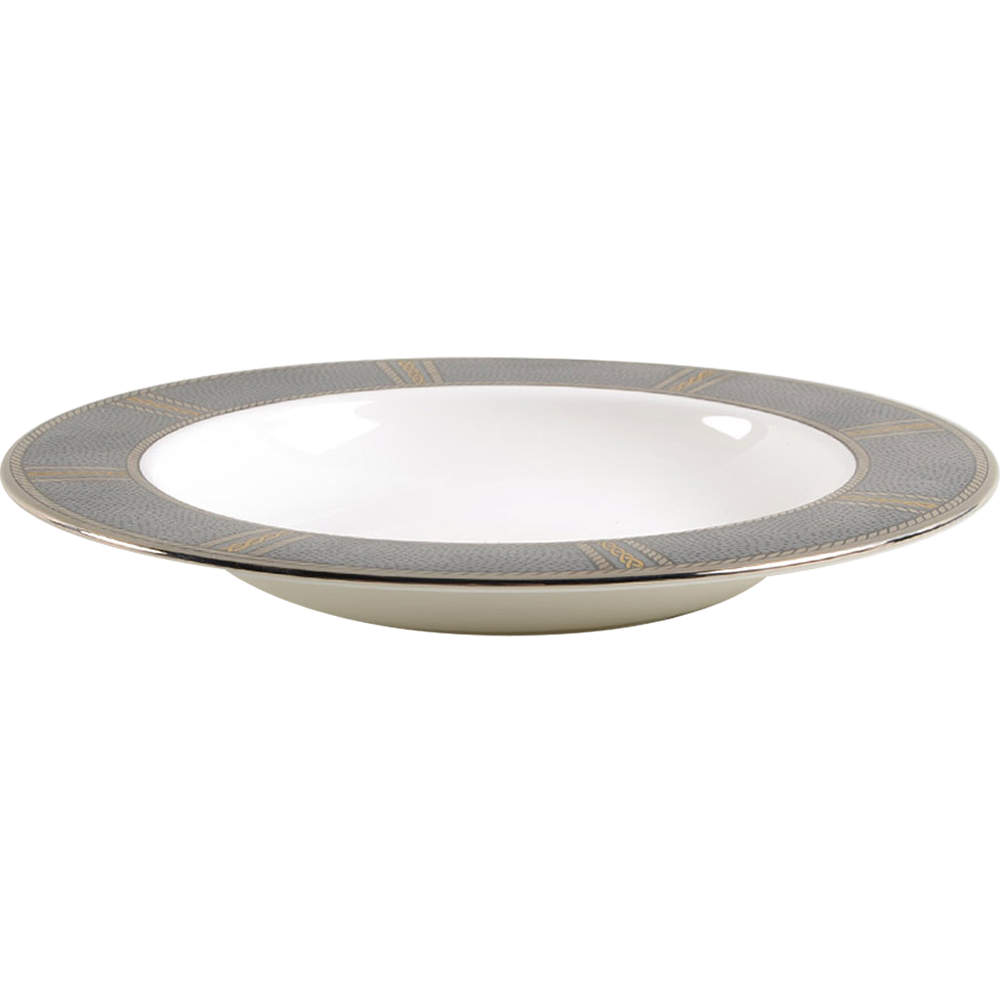 Braided Elegance 9" Soup/Pasta Bowl by Lenox-1