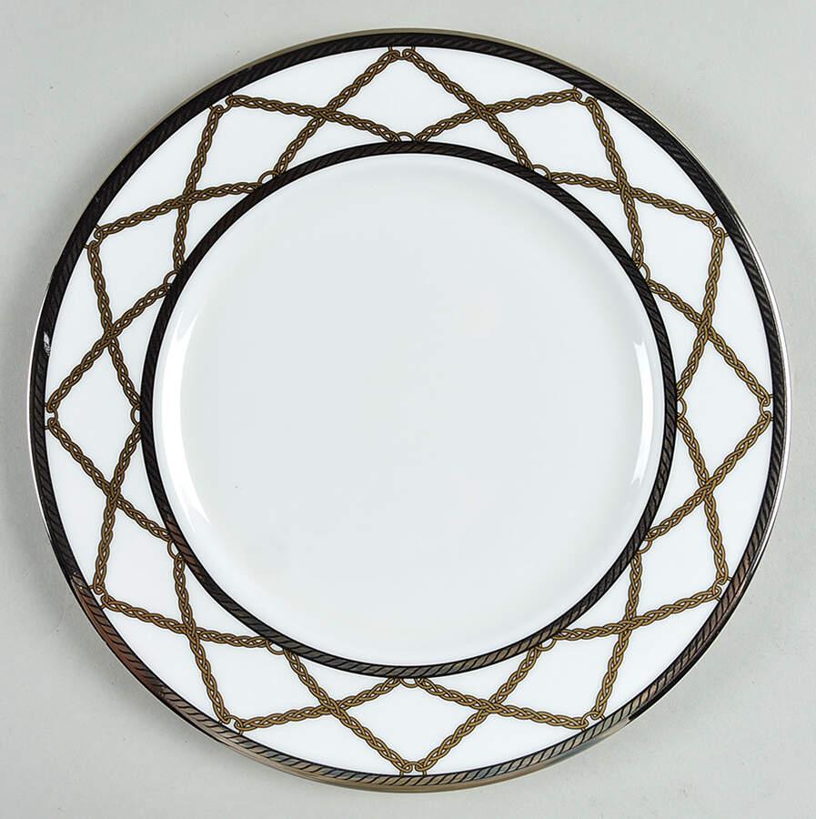 Braided Elegance Accent Luncheon Plate by Lenox-1