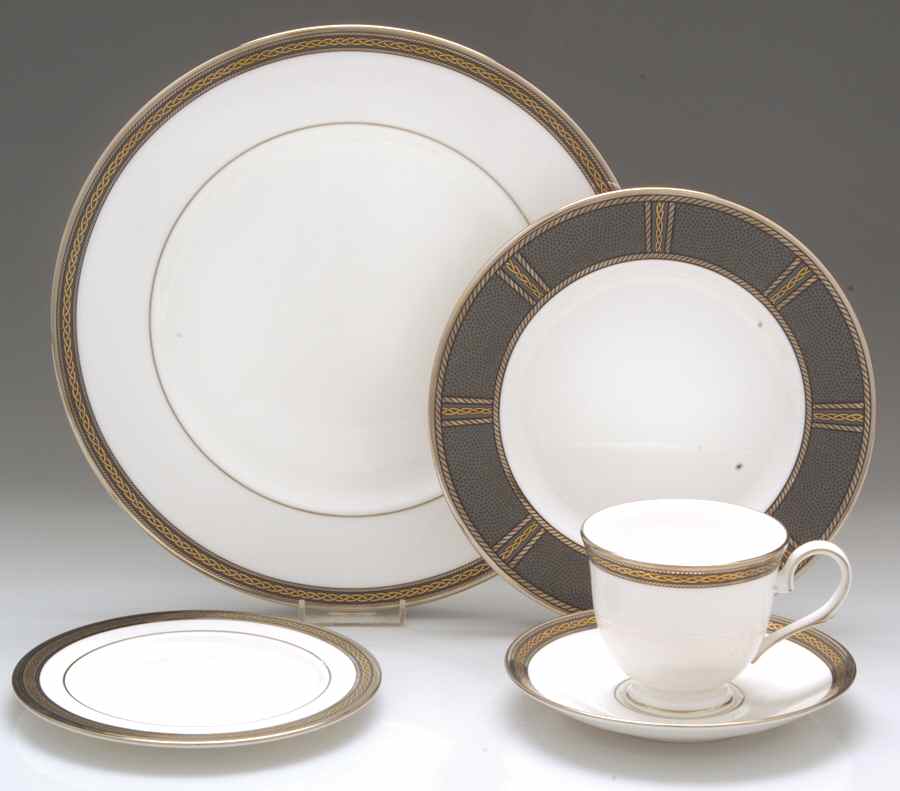 Braided Elegance 5 Piece Place Setting by Lenox-1
