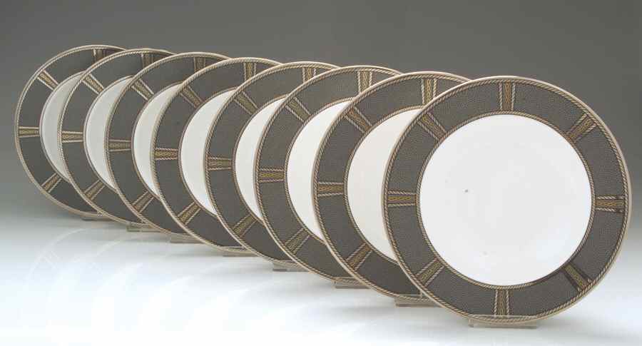 Braided Elegance Rim Soup Bowl - Set of 8 by Lenox-1