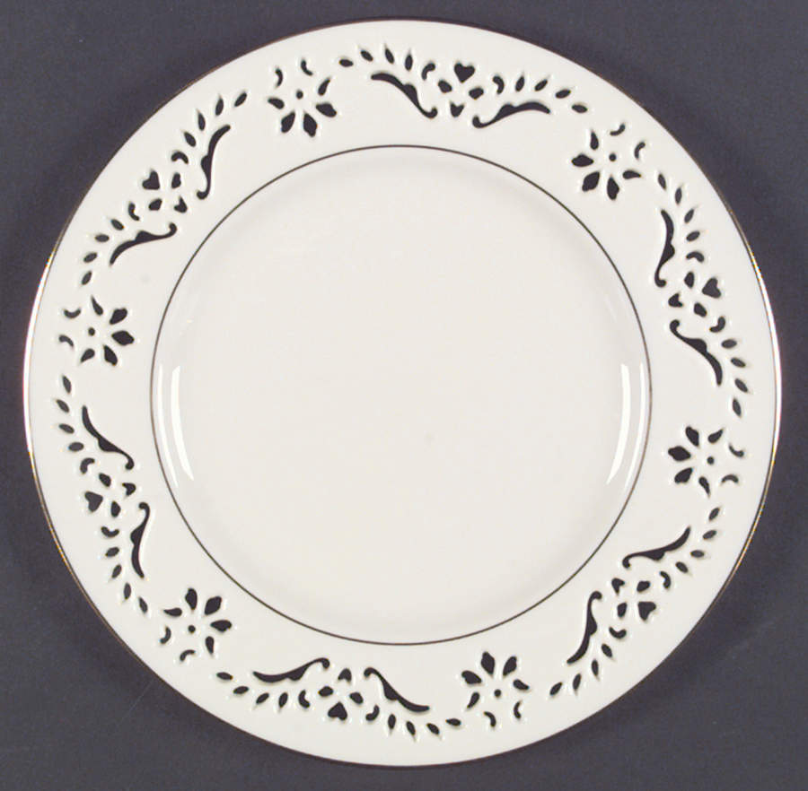 Petite Rose Accent Luncheon Plate by Lenox-1