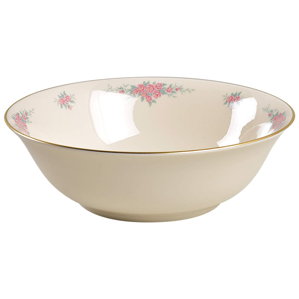 Petite Rose 9" Round Vegetable Bowl by Lenox-1