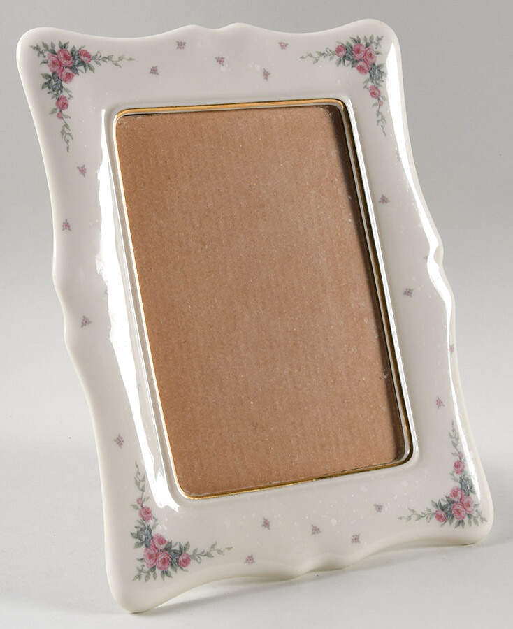Petite Rose Frame-Holds 5" X 7" by Lenox-1