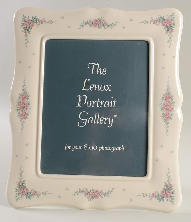 Petite Rose Frame-Holds 8" X 10" by Lenox-1