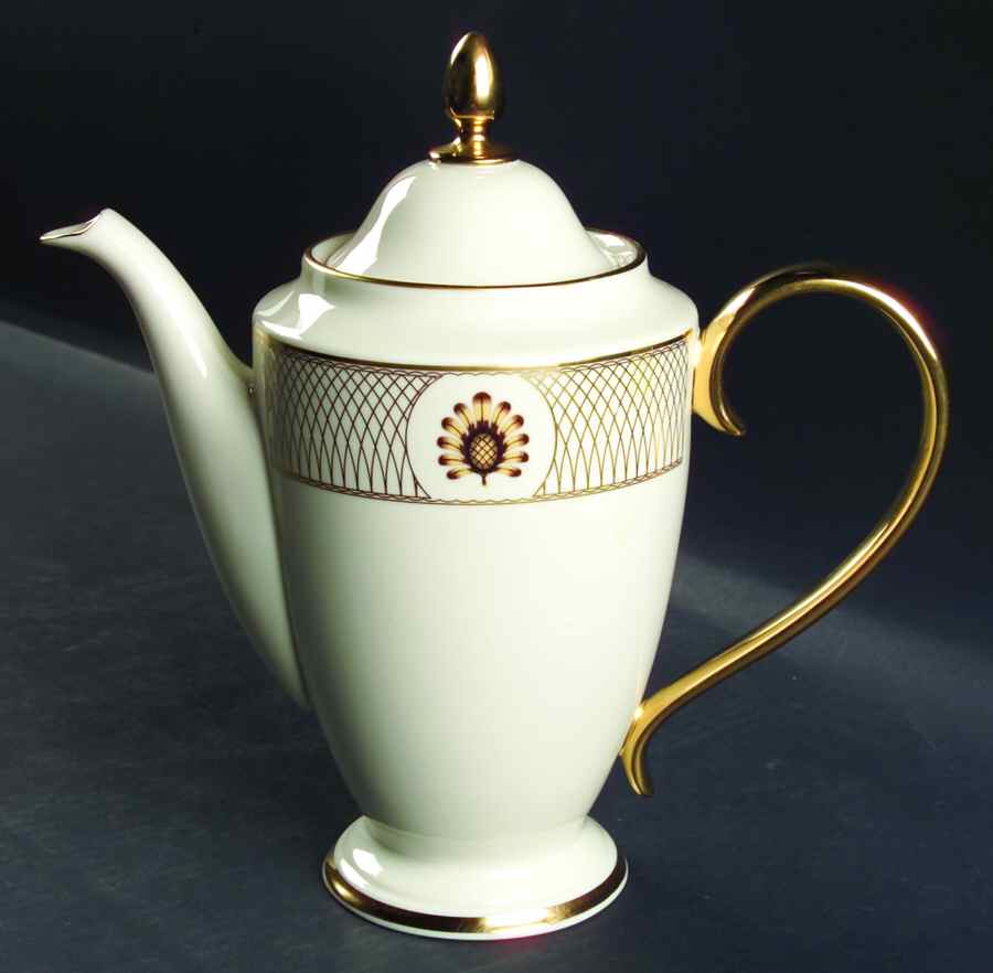 Colin Cowie Au Courant Teapot & Lid by Lenox-1