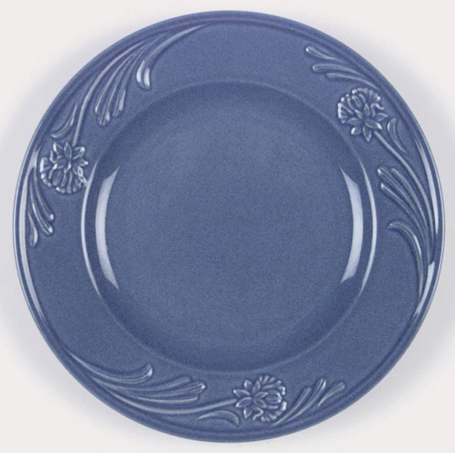 Poppies Rainbow Blue Salad Plate by Lenox-1