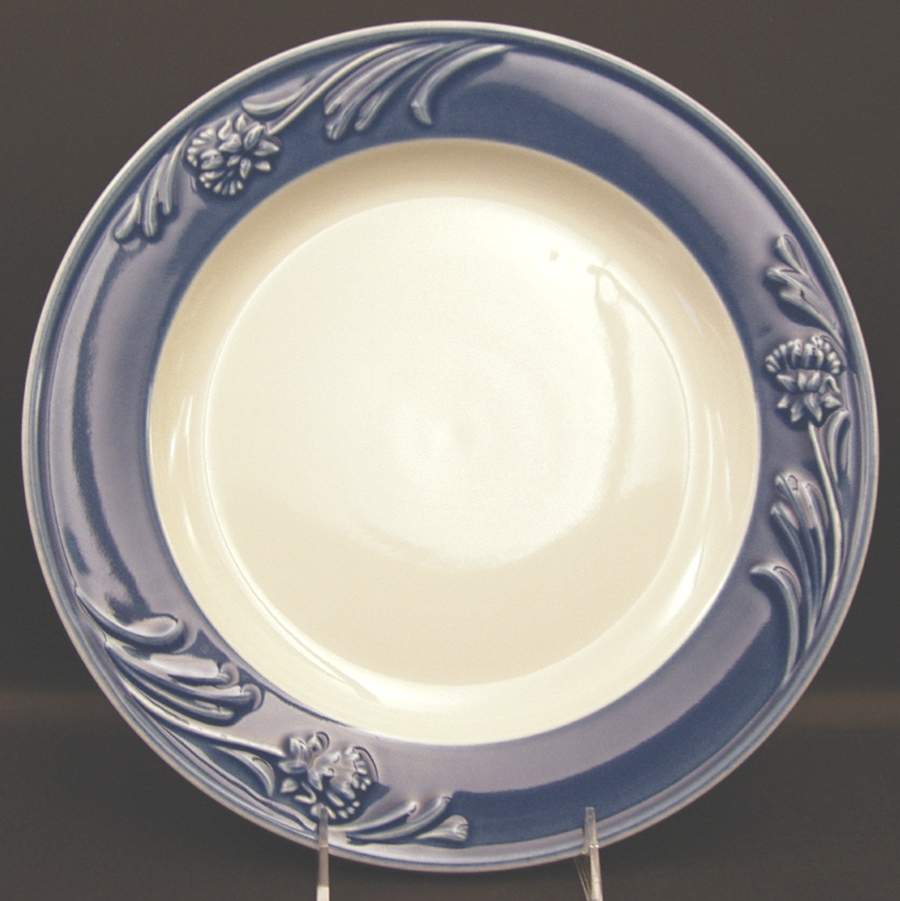 Poppies Rainbow Blue Service Plate (Charger) by Lenox-1