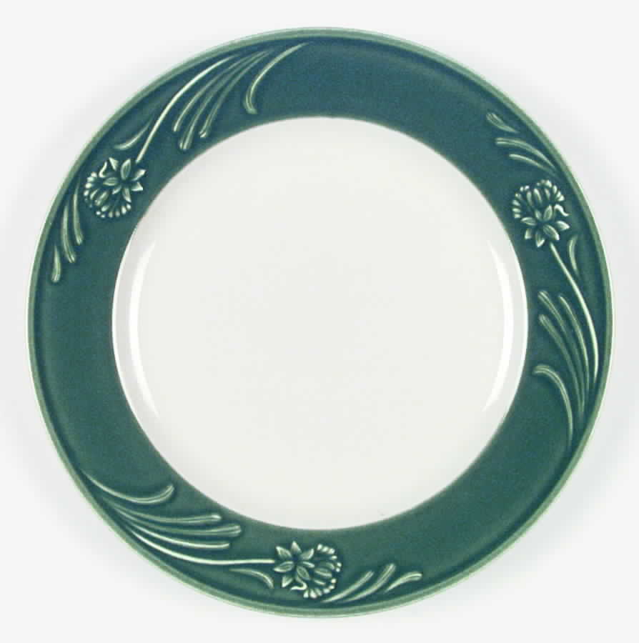 Poppies Rainbow Green Dinner Plate by Lenox-1