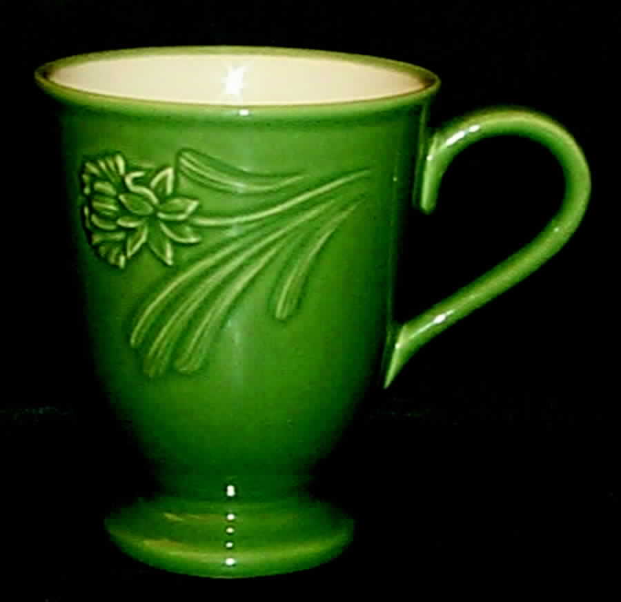 Poppies Rainbow Green Mug by Lenox-1