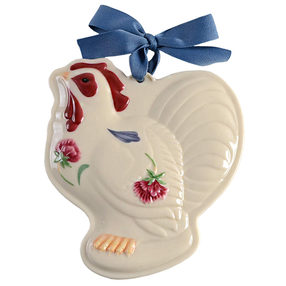 Poppies Barnyard Wall Plaque Cookie Mold/Press by Lenox-1