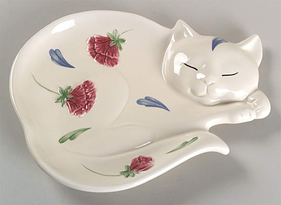Poppies Barnyard Spoon Rest/Holder (Holds 1 Spoon) by Lenox-1