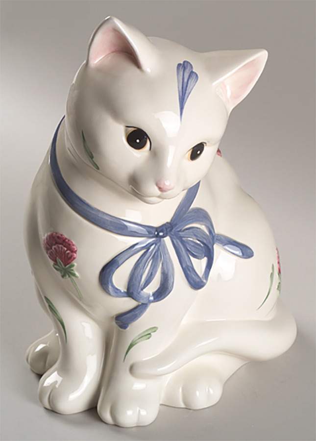 Poppies Barnyard Cookie Jar & Lid #4 by Lenox-1