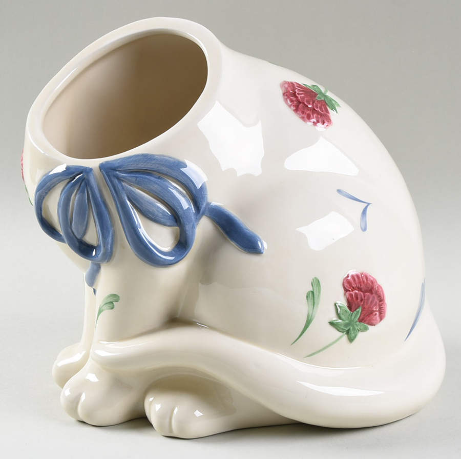 Poppies Barnyard Cookie Jar #4 No Lid by Lenox-1