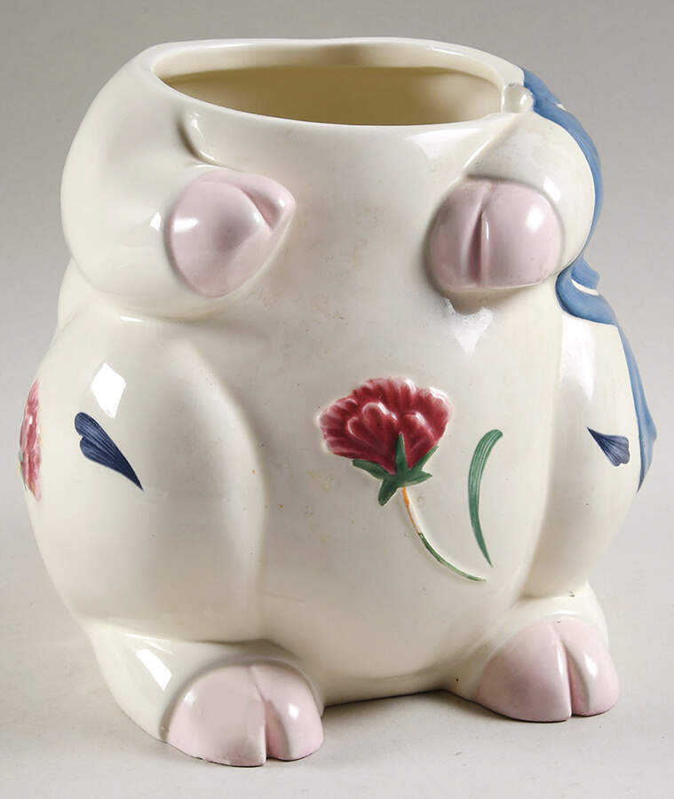 Poppies Barnyard Cookie Jar #2 No Lid by Lenox-1