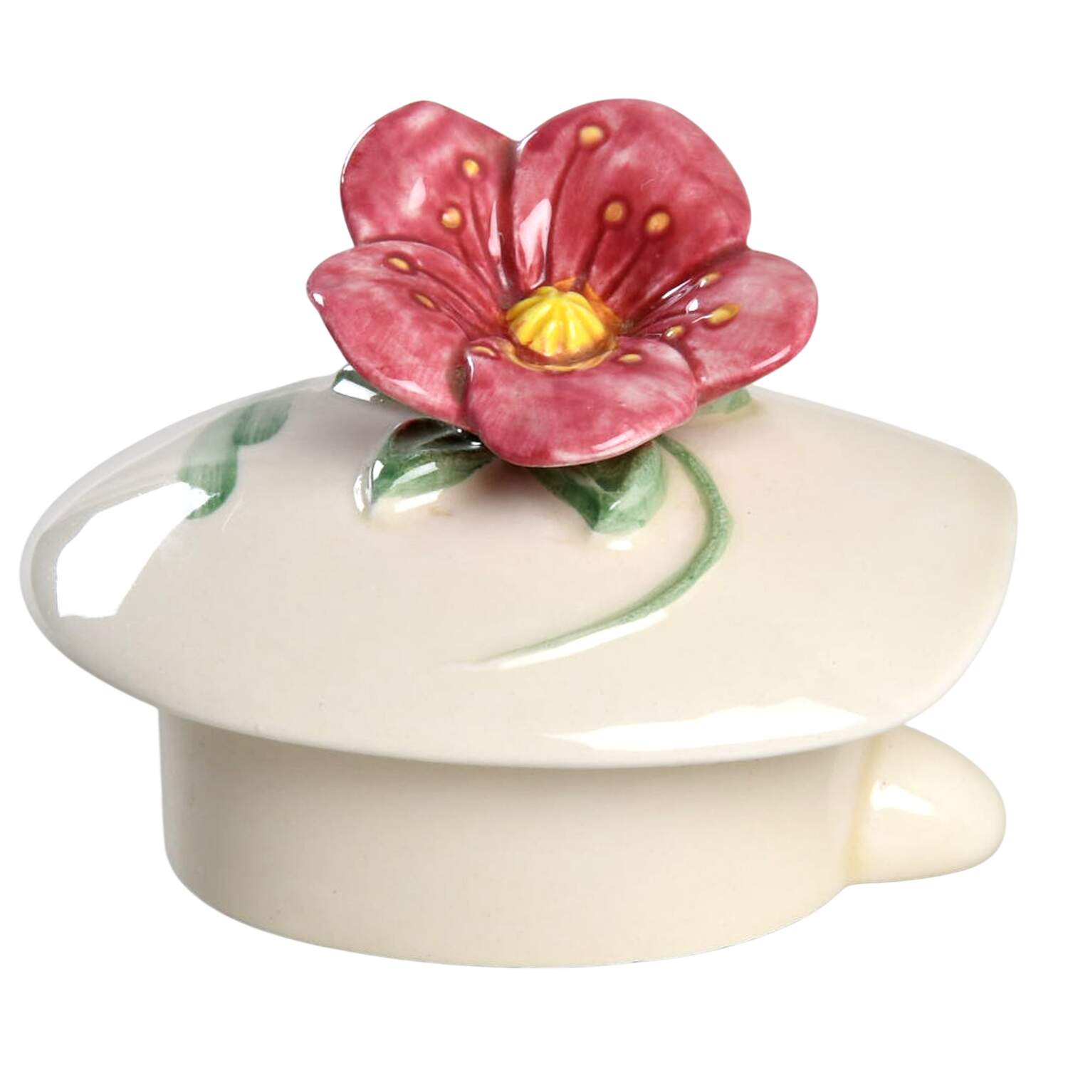 Poppies Barnyard Lid for Teapot by Lenox-1