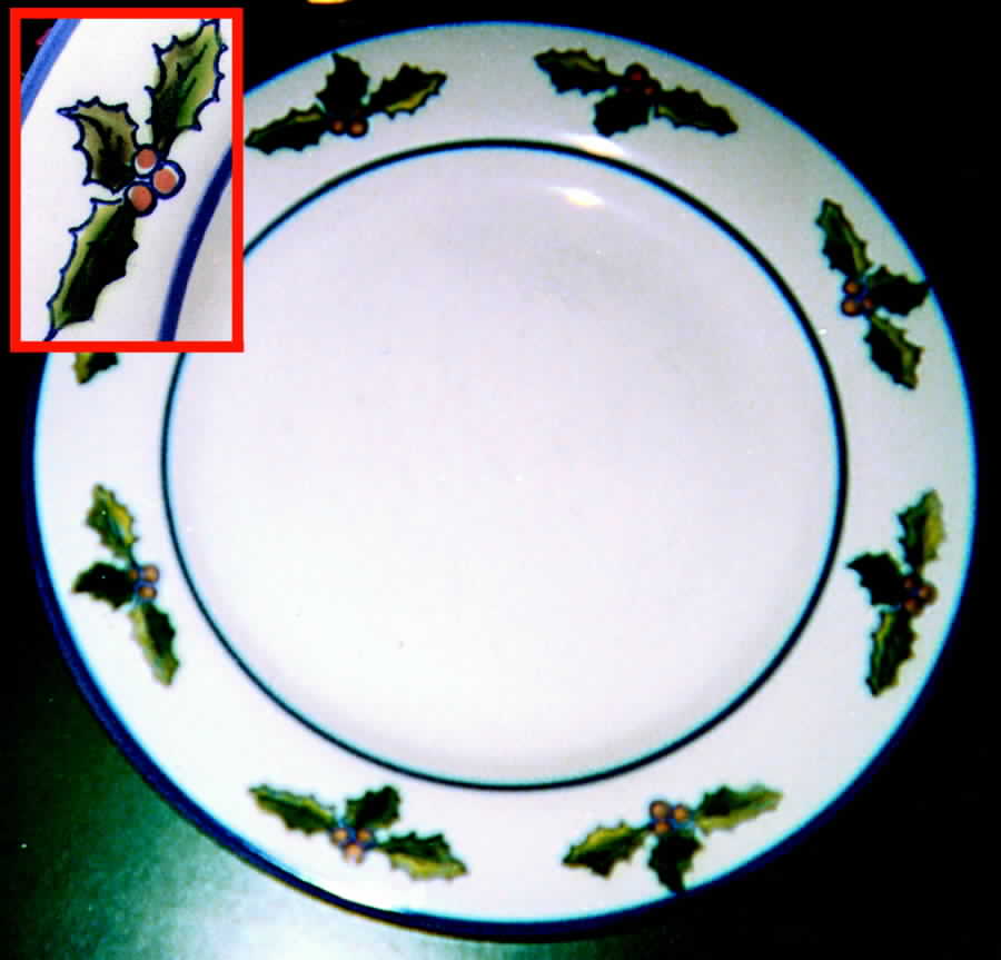Holly Dinner Plate by Louisville-1