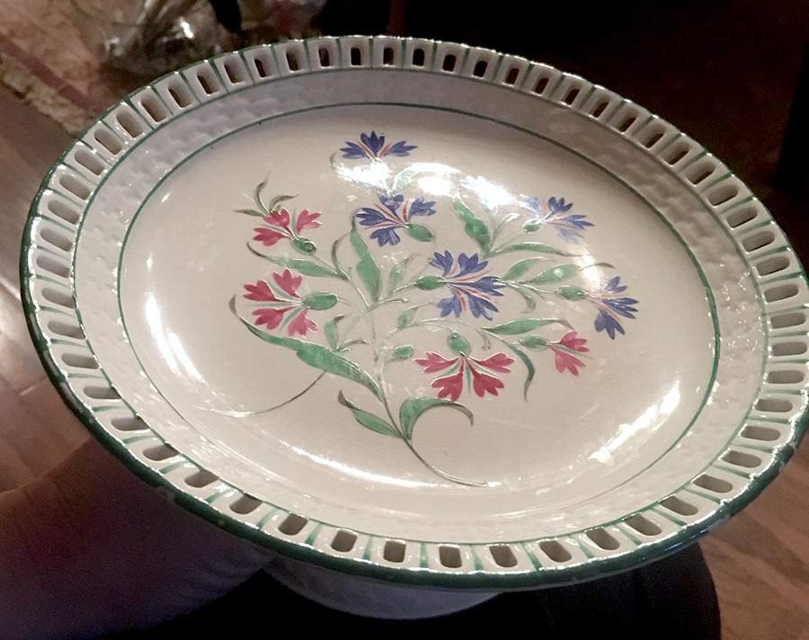 LUN6 Footed Cake Plate by Luneville-1