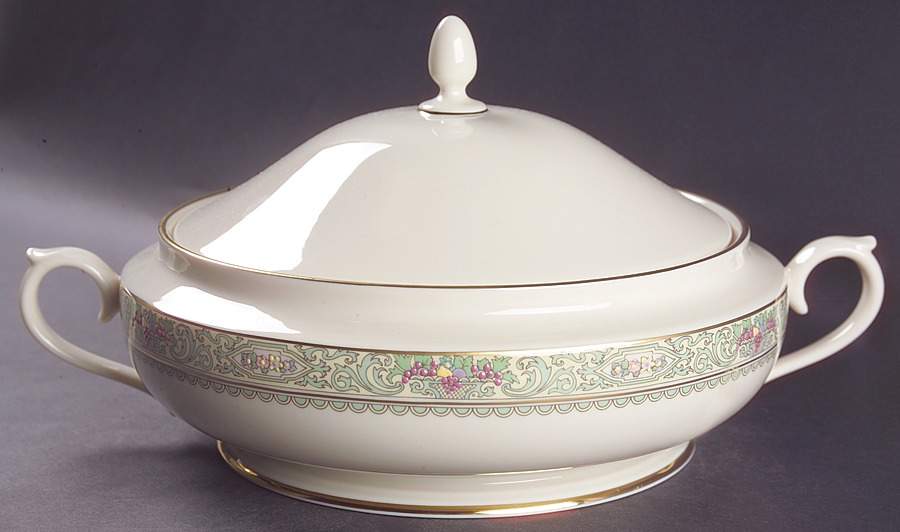 Spring Bounty Round Covered Vegetable by Lenox-1