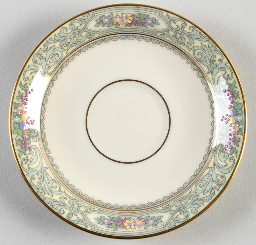 Spring Bounty Saucer for Footed Cup by Lenox-1