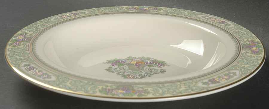 Spring Bounty 9" 1999 Shape Soup/Pasta Bowl by Lenox-1